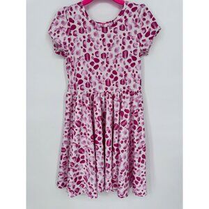 Dotdotsmile Girls Dress Size 3/4 White with Red Spots NWOT